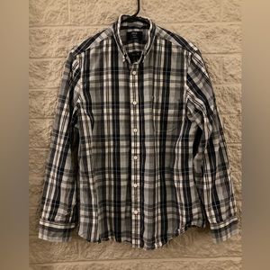 Mens 1901 brand button down shirt, size L